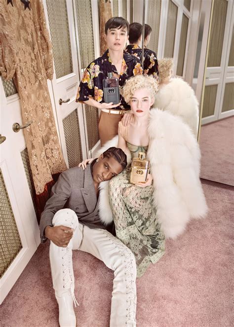 pubblicità gucci guilty forever|julia garner gucci.